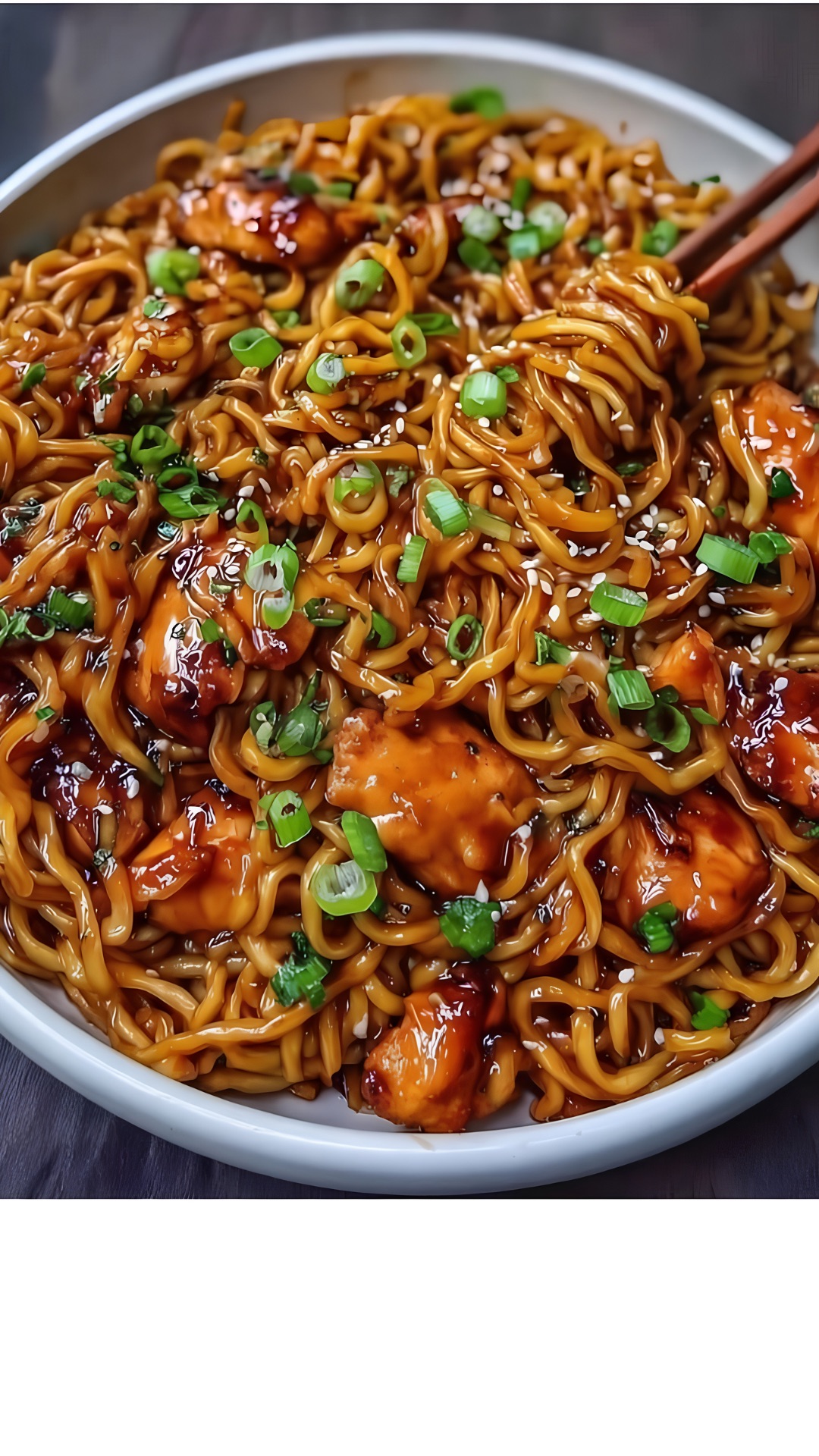 Sweet Chili Chicken Noodles
